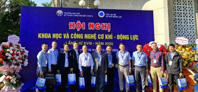 KHOA MÁY TÀU BIỂN THAM GIA HỘI NGHỊ KHOA HỌC &amp; CÔNG NGHỆ CƠ KHÍ – ĐỘNG LỰC LẦN THỨ 18