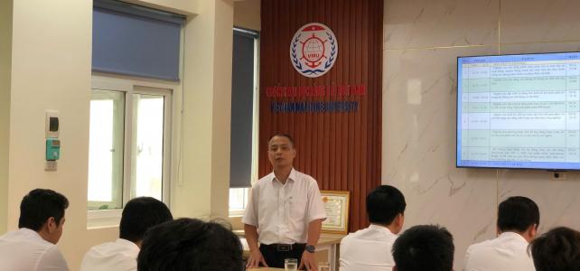 Hội nghị nghiệm thu đề tài NCKH sinh viên năm học 2024-2025